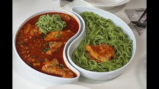 Puretina u saftu sa šampinjonima i domaći zeleni rezanci Turkey Stew Green Noodles  Sašina kuhinja [upl. by Bailey]