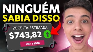 MONETIZADO EM 7 DIAS COMO GANHAR 5 MIL REAIS POR MÊS COM TIKTOK  De Graça e Sem Aparecer [upl. by Thornton]