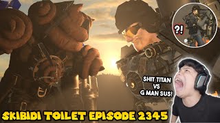 ASLI BIKIN NGAKAK React Skibidi Toilet Episode 2345 [upl. by Ayocat]