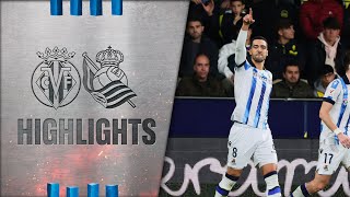 HIGHLIGHTS  LaLiga  J16  Villarreal CF 0  3 Real Sociedad [upl. by Sutherland]