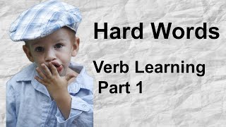 Verb Learning Part 1 [upl. by Ulrick]