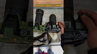 Nikon D7000 vs Nikon D3500 Comparsion nikond5500 dslrcamera shorts nikon7000 nikond [upl. by Mandie]