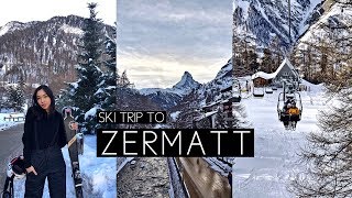 SKI TRIP VLOG  Zermatt Switzerland amp Milan Italy [upl. by Aneelad]