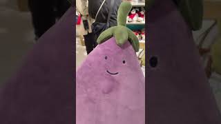 jellycat large Vivacious Vegetable Aubergine jellycat [upl. by Nasya]