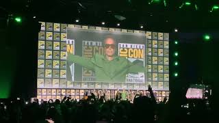 Robert Downey Jr ’s Doctor Doom Marvel Hall H Reveal Comic Con 2024 [upl. by Adgam571]