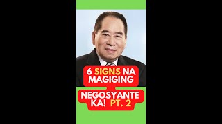 6 Signs Magiging Negosyante ka Part 2 shorts [upl. by Thurlough]