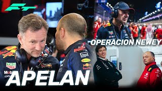 ¡APELAN el CASO HORNER  MERCEDES y FERRARI QUIEREN APROVECHARSE de RED BULL PASO ATRÁS de NEWEY [upl. by Maples334]