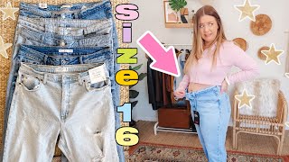 comparing size 16 jeans from 5 different brands AGAIN [upl. by Fidellia]