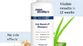 Man Matters Anti Dandruff Shampoo how to use [upl. by Ula]