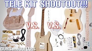 Who has the BEST DIY TELE KIT GFSTOMTOPFRETWIRE review part 1unboxing and building [upl. by Isbella]