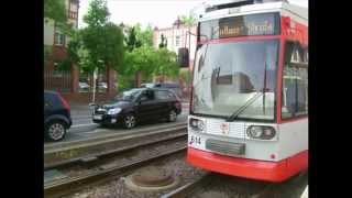 Straßenbahn Halle an der Saale [upl. by Larine]