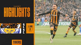 Hull City 22 Leicester City  Short Highlights  Sky Bet Championship [upl. by Smailliw]