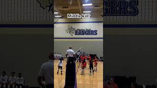 Last Aledo freshman game middle killvolleyball [upl. by Fruma]