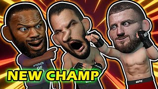 Jan Blachowicz Finishes Dominick Reyes to win the Title [upl. by Hajan]