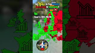 Are Mcdos In Your Country Decreasing or Increasing europe mapper viralvideo subscribe shorts [upl. by Nannah]