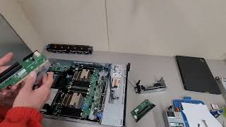 New toy time Unboxing and doing my first R730 to R730xd chassis swap [upl. by Amat]