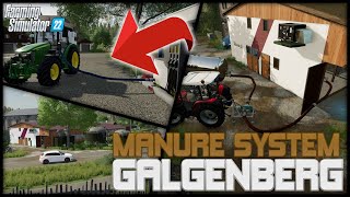 Galgenberg mit MANURE SYSTEM INFOs  Schlepper tanken nun auch möglich [upl. by Inalaehon]