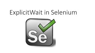 Explicit Wait in Selenium Webdriver [upl. by Threlkeld]