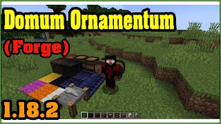 Domum Ornamentum Forge Mod 1182 amp How To Install for Minecraft [upl. by Brout182]