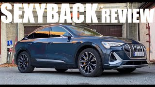 Audi ETron Sportback Review  Why Its Better Than The Normal ETron [upl. by Oibaf]