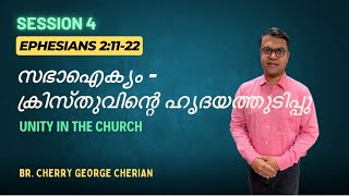 EPHESIANS 21122  SESSION 4  THE UNITY IN THE CHURCH  Cherry George Cherian [upl. by Oiramrej]