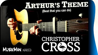 ARTHURS THEME 🎩  Christopher Cross   GUITAR Cover  MusikMan ИΑКΕÐ N°044 🆕 [upl. by Cozza]