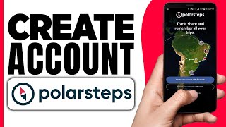 How to Create Polarsteps Account on phone 2024 [upl. by Akemit]