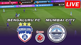 🔴Bengaluru FC vs Mumbai City FC  Hero Indian Super League Match Live  Hero ISL isl2023 [upl. by Oisangi]