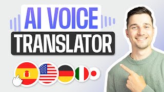 How to Translate Audio to ANY Language  AI Voice Translator [upl. by Elletnuahs645]