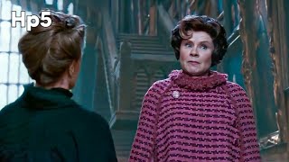 Mcgonagal argument with Dolores umbridge scene  Harry Potter clips  axel sunbits [upl. by Garrison749]