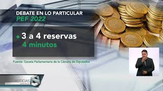 Inicia discusión en lo particular del PEF 2022 [upl. by Netsew]