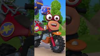 Ricky Zoom  FlatOut Awesome  Cartoons For Kids shorts [upl. by Jerz588]