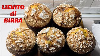 PANETTONE con LIEVITO di BIRRA  RICETTA in LIVE [upl. by Aenert]