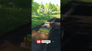 Evolution of Sowing in Farming Simulator farmingsimulator fs25 [upl. by Reld724]