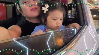 Our experience at McDonald’s Ride Thru Christmas Lights Show Ligaya Branch [upl. by Eissim673]