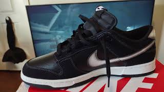 Nike Dunk Low Airbrush Review [upl. by Atirehgram777]