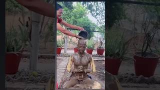 Mud Therapy  Miracle Healing Mother EarthMothers day viral trending youtubeshortshealth [upl. by Tann]