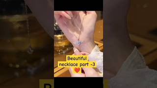 Heart necklace ❤️Part3necklace meesho fashion jewelry shortvideo [upl. by Dimond612]