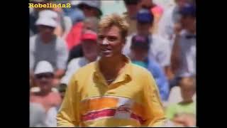 Hansie Cronje slaughters Shane Warne around Johannesburg 1994 [upl. by Annaerdna]