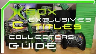 Original Xbox Exclusives List Buying Guide C Titles [upl. by Alegre]