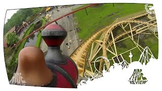 Thunder Loop  POV  Slagharen Onride [upl. by Anrehs274]