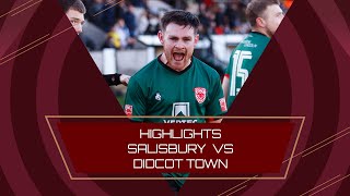 HIGHLIGHTS Salisbury vs Didcot Town [upl. by Wack]