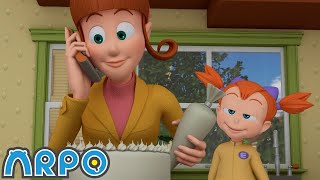 Emma Takes The Cake  ARPO The Robot  Full Episode  Baby Compilation  Funny Kids Cartoons [upl. by Nahsaj]