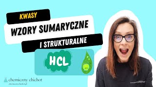 Kwasy  wzory sumaryczne i strukturalne [upl. by Oirramaj]