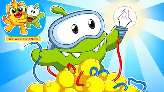 Funny Science🔬👩🏻‍🔬  Learning From Bacteria to Planets🦠🪐  Om Nom Stories by Baby Zoo Story [upl. by Victorine]