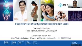 Diagnostic Value of NGS in Sepsis  Medgenome Webinar [upl. by Aekahs477]