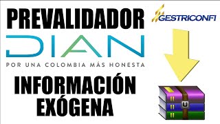 DESCARGAR EL PREVALIDADOR INFORMACIÓN EXÓGENA AG 2019DIAN 2020 [upl. by Manda]