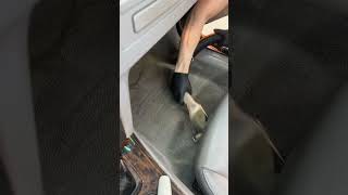 Carpet stain removal automobile detailing satisfying detailers cleaning [upl. by Animahs781]