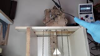 How to level and set pendulum beat of Hermle clock mechanism [upl. by Eiramnwad]