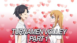 190  TURNAMEN VOLLEY PART 1  Drama Animasi Sekolah Kode Keras buat Cowok dari Cewek [upl. by Anatnom]